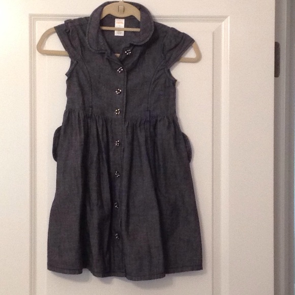 Size 8 Gymboree denim dress - Picture 1 of 1